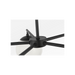 Generation Lighting Nube Five-Light Chandelier Midnight Black Bulb[s] Not Included (GLC1795MBK)