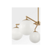 Generation Lighting Nube Five-Light Chandelier Satin Brass Bulb[s] Not Included (GLC1795SB)