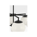 Generation Lighting Nube Ten-Light Chandelier Midnight Black Bulb[s] Included (GLC18010MBKE)