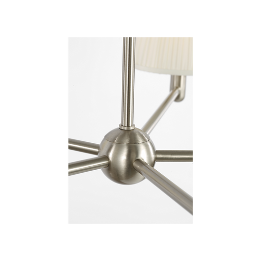 Generation Lighting Vilera Five-Light Chandelier Brushed Nickel Bulb[s] Not Included (GLC1865BN)