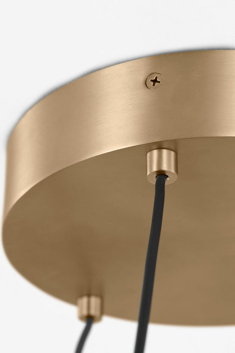 Generation Lighting Aro 24 Inch LED Chandelier Satin Brass (GLC1891SB)