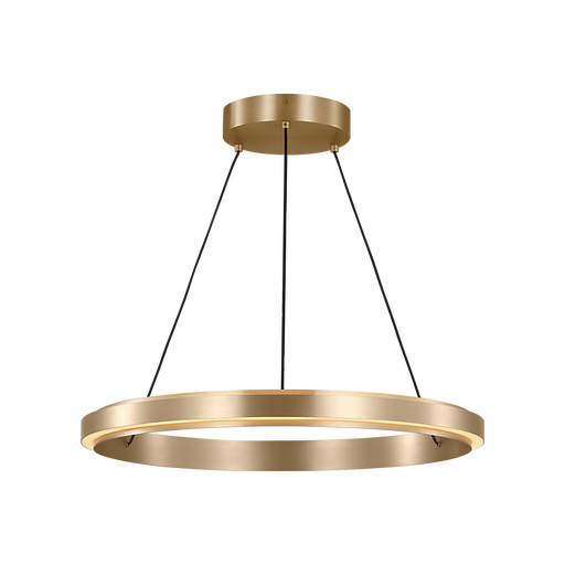 Generation Lighting Aro 24 Inch LED Chandelier Satin Brass (GLC1891SB)