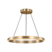 Generation Lighting Aro 24 Inch LED Chandelier Satin Brass (GLC1891SB)
