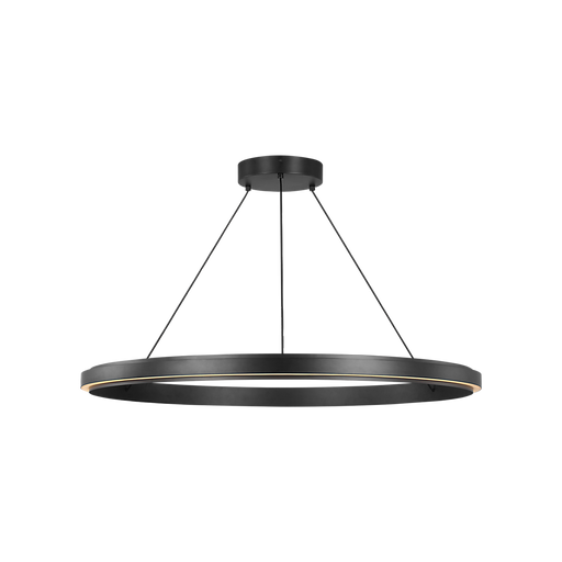 Generation Lighting Aro 36 Inch LED Chandelier Midnight Black (GLC1901MBK)