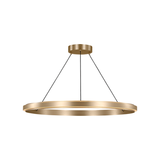 Generation Lighting Aro 36 Inch LED Chandelier Satin Brass (GLC1901SB)