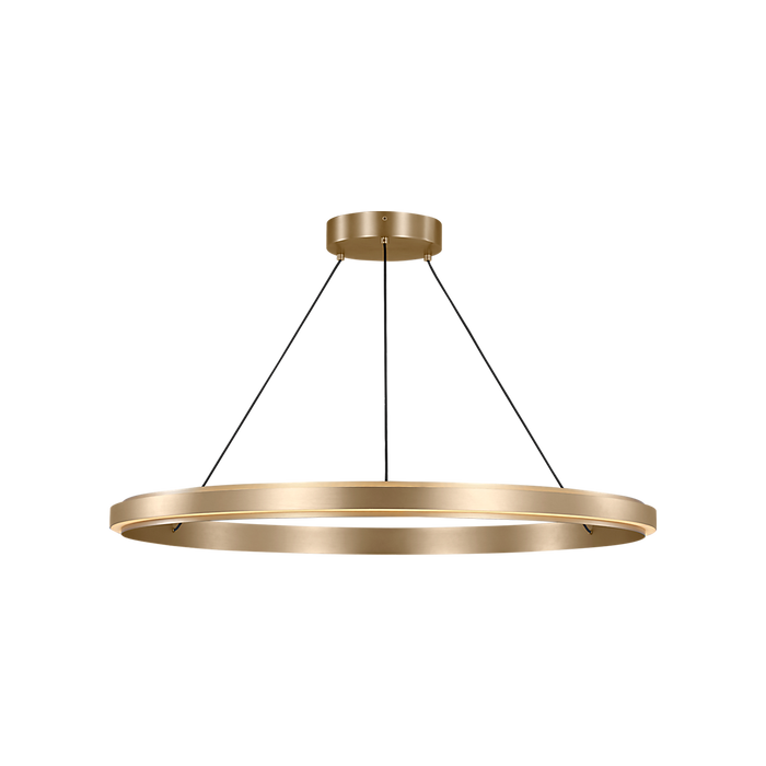 Generation Lighting Aro 36 Inch LED Chandelier Satin Brass (GLC1901SB)