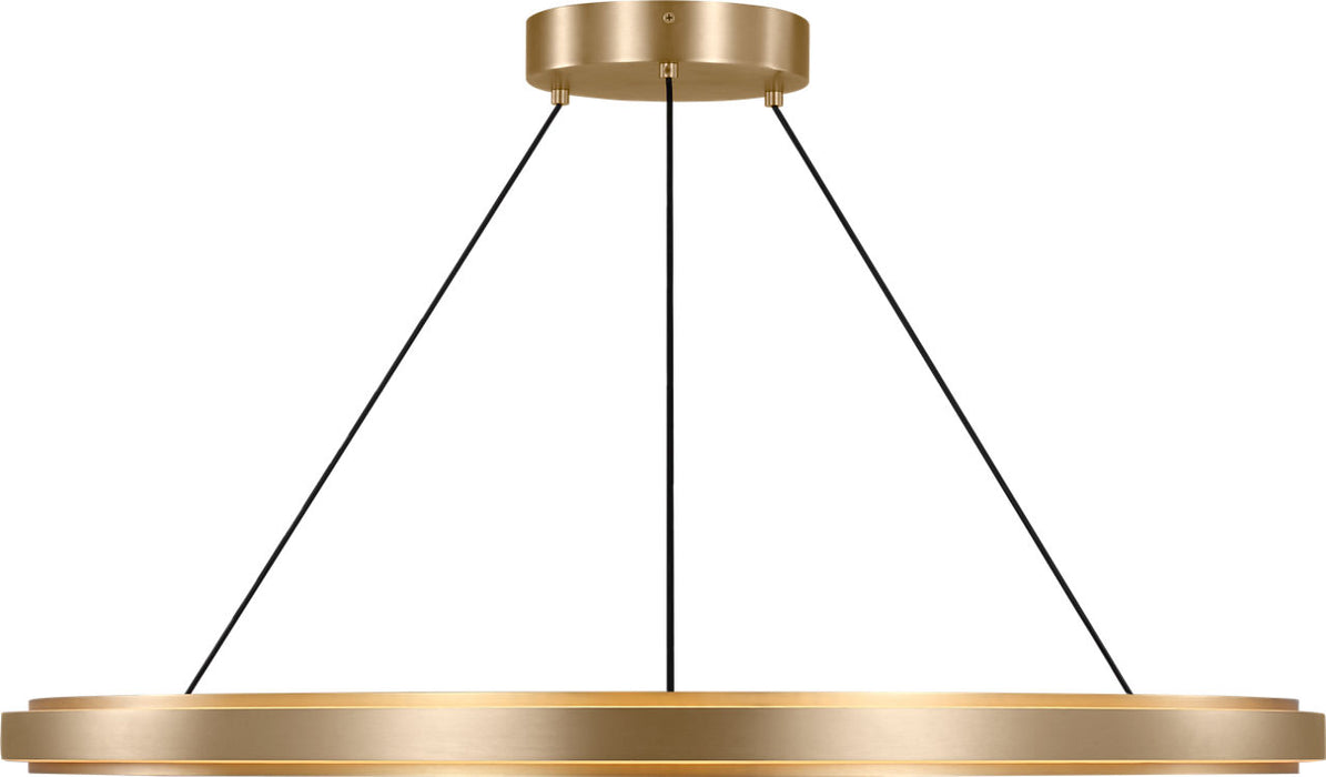Generation Lighting Aro 36 Inch LED Chandelier Satin Brass (GLC1901SB)