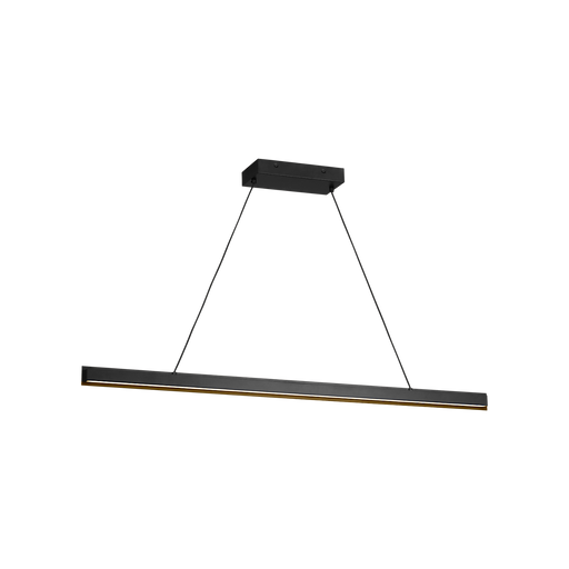 Generation Lighting Aro 48 Linear Chandelier Midnight Black (GLC1911MBK)
