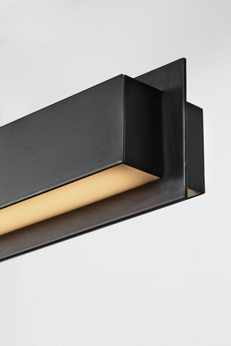 Generation Lighting Aro 48 Linear Chandelier Midnight Black (GLC1911MBK)