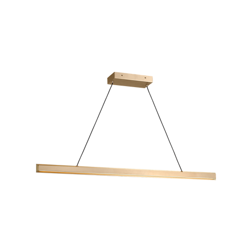 Generation Lighting Aro 48 Linear Chandelier Satin Brass (GLC1911SB)