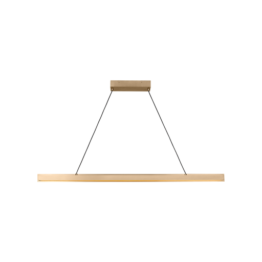Generation Lighting Aro 48 Linear Chandelier Satin Brass (GLC1911SB)