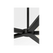 Generation Lighting Neblina Five-Light Chandelier Midnight Black Bulb[s] Not Included (GLC1935MBK)