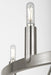 Generation Lighting Mirla Six-Light Chandelier Brushed Nickel Bulb[s] Not Included (GLC2016BN)