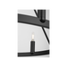 Generation Lighting Mirla Six-Light Chandelier Midnight Black Bulb[s] Not Included (GLC2016MBK)