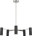 Generation Lighting Zentro Five-Light Chandelier Brushed Nickel Bulb[s] Included (GLC2055BNE)