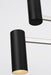 Generation Lighting Zentro Eight-Light Chandelier Brushed Nickel Bulb[s] Not Included (GLC2068BN)