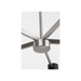 Generation Lighting Zentro Eight-Light Chandelier Brushed Nickel Bulb[s] Included (GLC2068BNE)