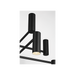 Generation Lighting Zentro Eight-Light Chandelier Midnight Black Bulb[s] Included (GLC2068MBKE)