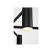 Generation Lighting Zentro Eight-Light Chandelier Midnight Black Bulb[s] Not Included (GLC2068MBK)