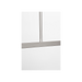 Generation Lighting Zentro Four-Light Linear Chandelier Brushed Nickel Bulb[s] Included (GLC2074BNE)