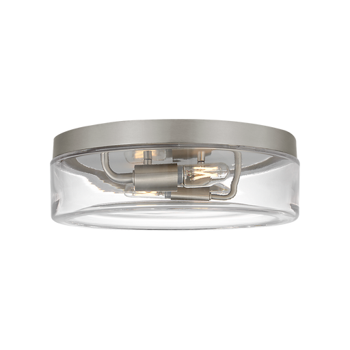 Generation Lighting Rhett 12 Inch Flush Mount Brushed Nickel Bulb[s] Not Included (GLF1722BN)