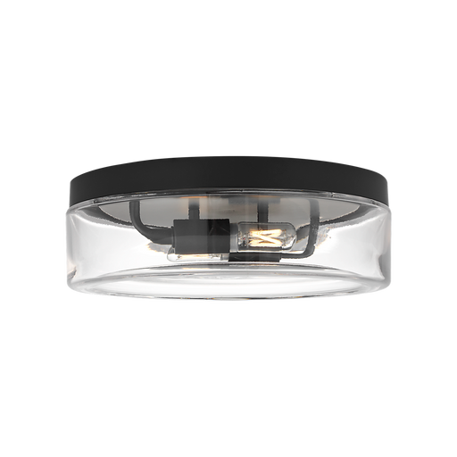 Generation Lighting Rhett 12 Inch Flush Mount Midnight Black Bulb[s] Included (GLF1722MBKE)
