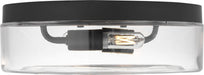 Generation Lighting Rhett 12 Inch Flush Mount Midnight Black Bulb[s] Included (GLF1722MBKE)