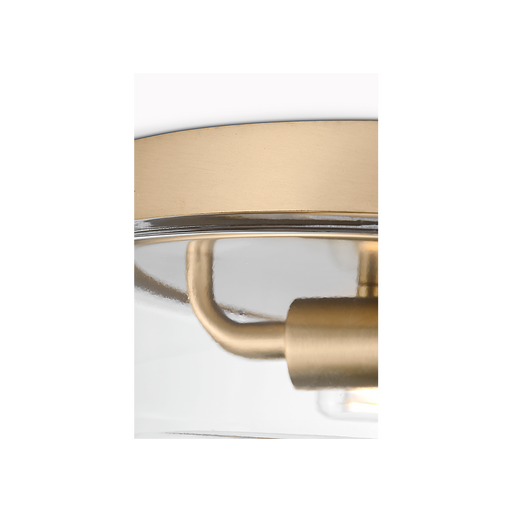 Generation Lighting Rhett 12 Inch Flush Mount Satin Brass Bulb[s] Not Included (GLF1722SB)