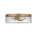 Generation Lighting Rhett 12 Inch Flush Mount Satin Brass Bulb[s] Not Included (GLF1722SB)