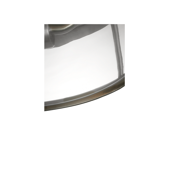 Generation Lighting Lumra 13 Inch Flush Mount Brushed Nickel Bulb[s] Not Included (GLF1732BN)