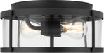 Generation Lighting Lumra 13 Inch Flush Mount Midnight Black Bulb[s] Not Included (GLF1732MBK)