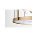 Generation Lighting Lumra 13 Inch Flush Mount Satin Brass Bulb[s] Included (GLF1732SBE)