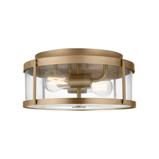 Generation Lighting Lumra 13 Inch Flush Mount Satin Brass Bulb[s] Not Included (GLF1732SB)