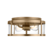 Generation Lighting Lumra 13 Inch Flush Mount Satin Brass Bulb[s] Not Included (GLF1732SB)