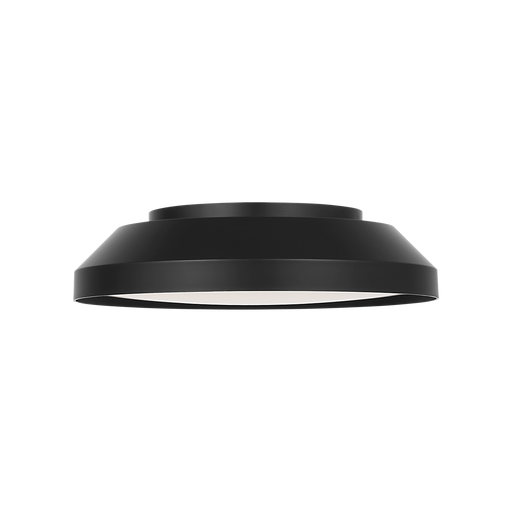 Generation Lighting Nevado 12 Inch LED Flush Mount Midnight Black (GLF1981MBK)
