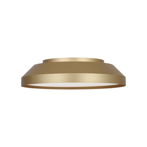 Generation Lighting Nevado 12 Inch LED Flush Mount Satin Brass (GLF1981MSB)