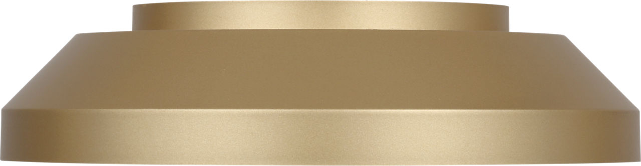 Generation Lighting Nevado 12 Inch LED Flush Mount Satin Brass (GLF1981MSB)