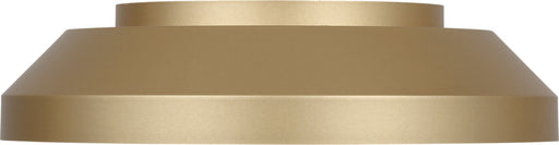 Generation Lighting Nevado 12 Inch LED Flush Mount Satin Brass (GLF1981MSB)