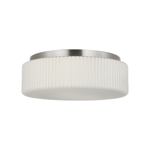 Generation Lighting Axira Two-Light Flush Mount Brushed Nickel Bulb[s] Included (GLF1992BNE)