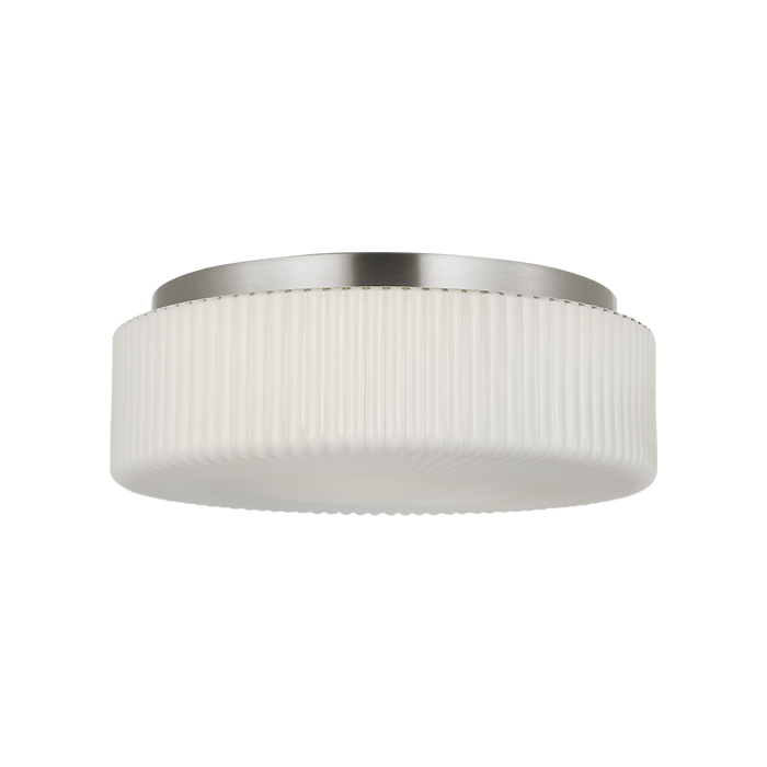 Generation Lighting Axira Two-Light Flush Mount Brushed Nickel Bulb[s] Not Included (GLF1992BN)