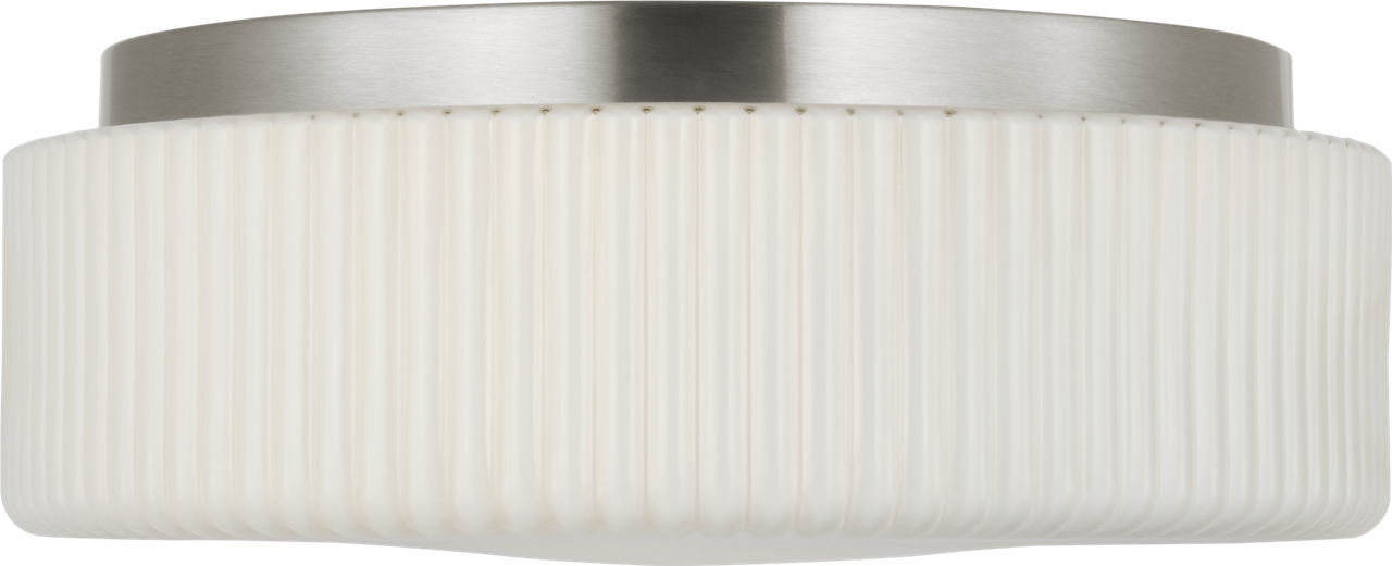 Generation Lighting Axira Two-Light Flush Mount Brushed Nickel Bulb[s] Not Included (GLF1992BN)