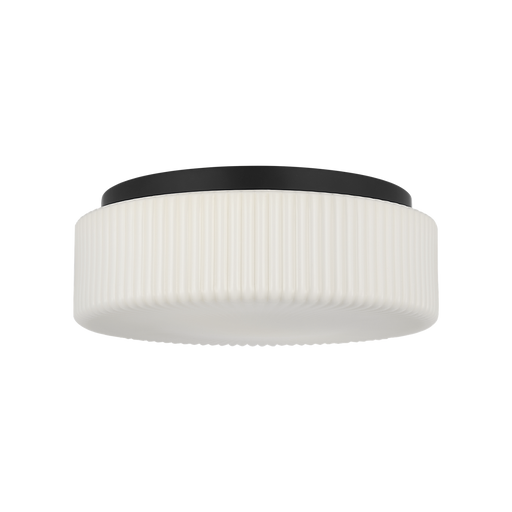 Generation Lighting Axira Two-Light Flush Mount Midnight Black Bulb[s] Not Included (GLF1992MBK)