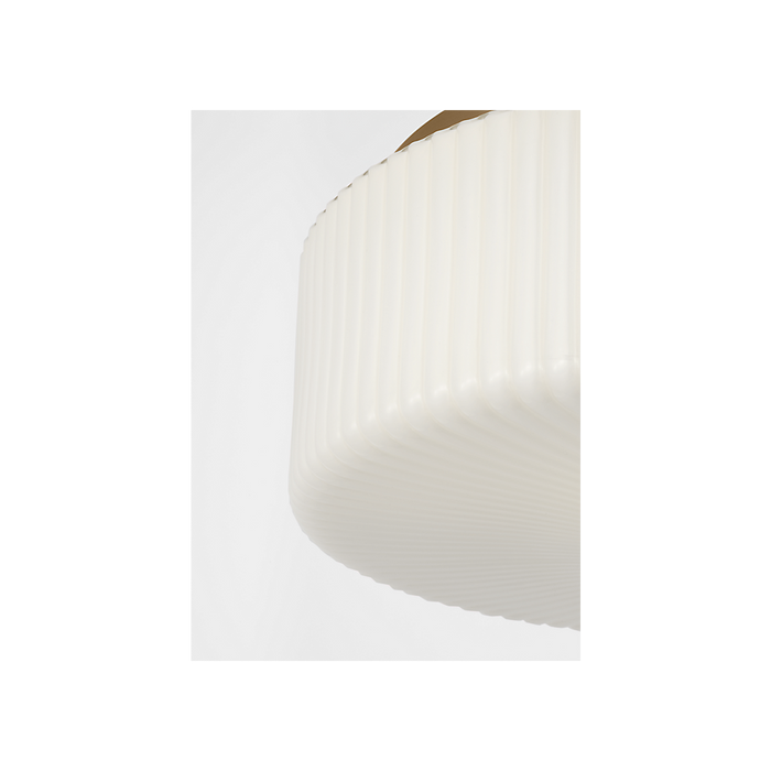 Generation Lighting Axira Two-Light Flush Mount Satin Brass Bulb[s] Not Included (GLF1992SB)