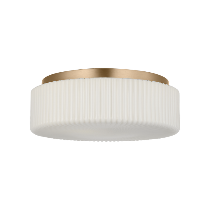 Generation Lighting Axira Two-Light Flush Mount Satin Brass Bulb[s] Not Included (GLF1992SB)