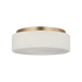 Generation Lighting Axira Two-Light Flush Mount Satin Brass Bulb[s] Not Included (GLF1992SB)