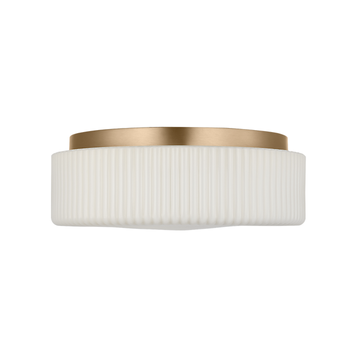 Generation Lighting Axira Two-Light Flush Mount Satin Brass Bulb[s] Not Included (GLF1992SB)