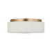 Generation Lighting Axira Two-Light Flush Mount Satin Brass Bulb[s] Not Included (GLF1992SB)