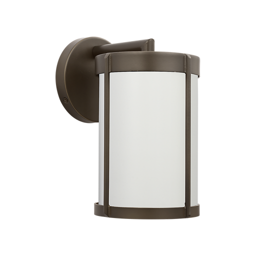 Generation Lighting Luning Small Lantern Antique Bronze with White Aluminum Shade Bulb[s] Not Included (GLO1091D-ANBZ)