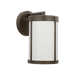 Generation Lighting Luning Small Lantern Antique Bronze with White Aluminum Shade Bulb[s] Not Included (GLO1091D-ANBZ)