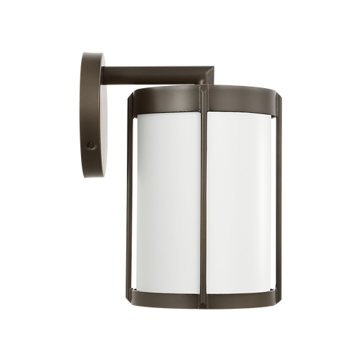 Generation Lighting Luning Small Lantern Antique Bronze with White Aluminum Shade Bulb[s] Not Included (GLO1091D-ANBZ)